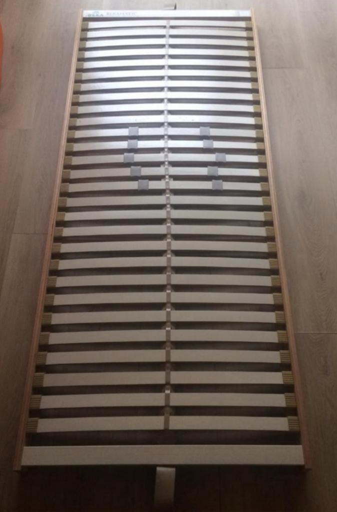 BEKA Matic ergonomische boxspring comfortzone van 90 cm/200, Ophalen, Zo goed als nieuw, Bedbodem