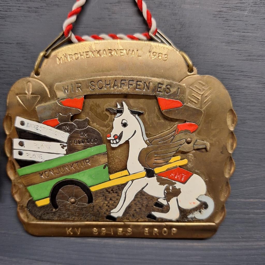 Carnaval  medaille, Verzamelen, Ophalen of Verzenden