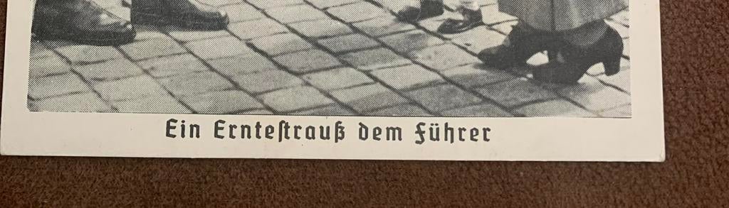 Erntestrauss le Führer 1939, Enlèvement ou Envoi, Armée de terre, Photo ou Poster