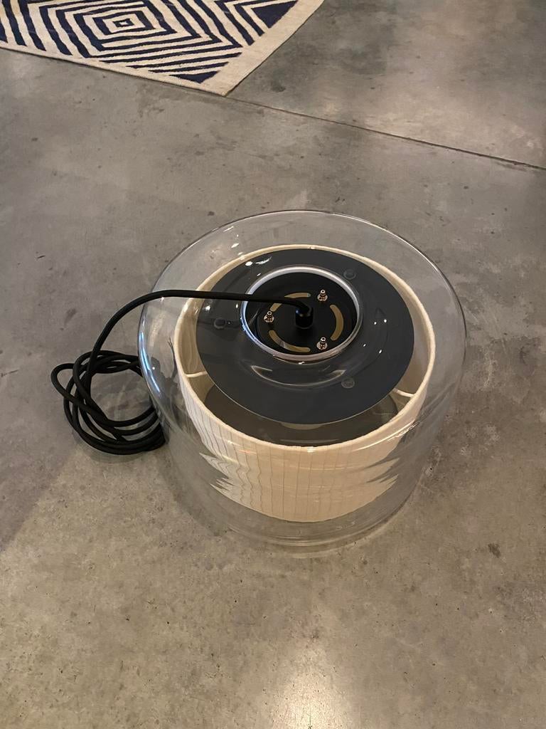 3 lampes en verre à suspension - Italian Design, Moins de 50 cm, Design, Comme neuf, Verre