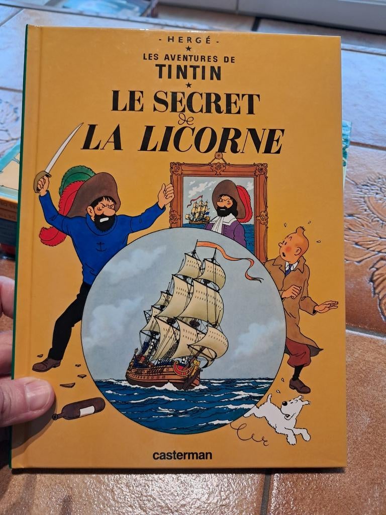 Le secret de la licorne - Tintin - Hergé, Une BD, Enlèvement ou Envoi, Comme neuf, Hergé