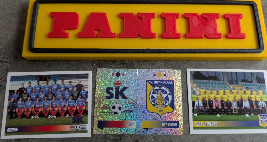 PANINI FOOTBALL 2011 3X 509/510/15/14 ROND/SET NIKLAAS, Envoi, Neuf