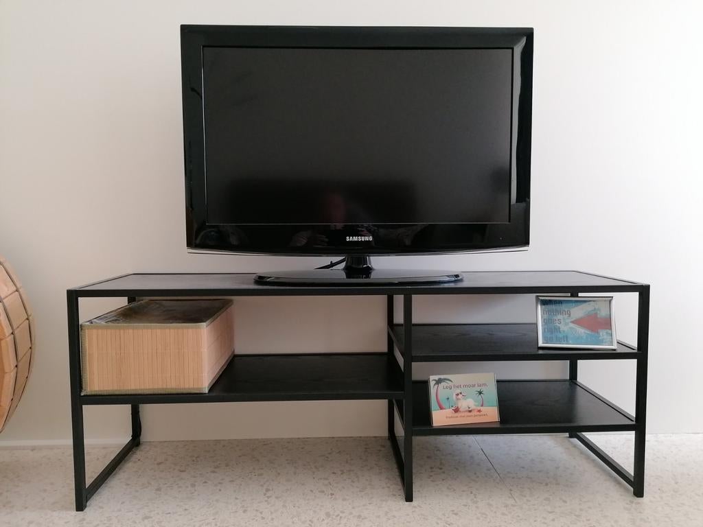 tv meubel zwart in perfecte staat, Ophalen, Zo goed als nieuw