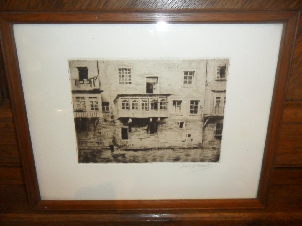 Eau forte de Henry Bodart (Namur 1874 - 1940 Jambes), Antiquités & Art, Art | Eaux-fortes & Gravures, Enlèvement ou Envoi