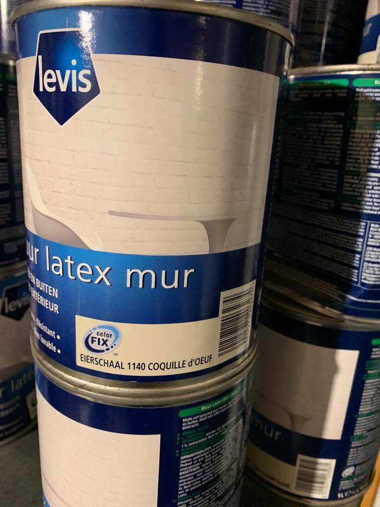 Peinture latex Levis 1L, Enlèvement ou Envoi, Neuf, Autres couleurs, Peinture