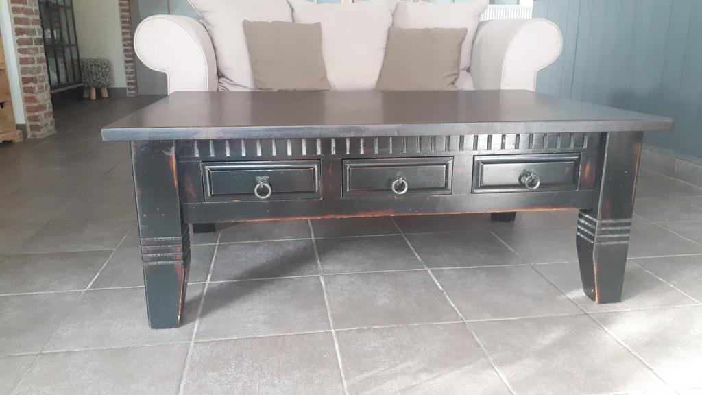 Table de salon colonial, Maison & Meubles, 100 à 150 cm, Moins de 50 cm, Colonial, Enlèvement