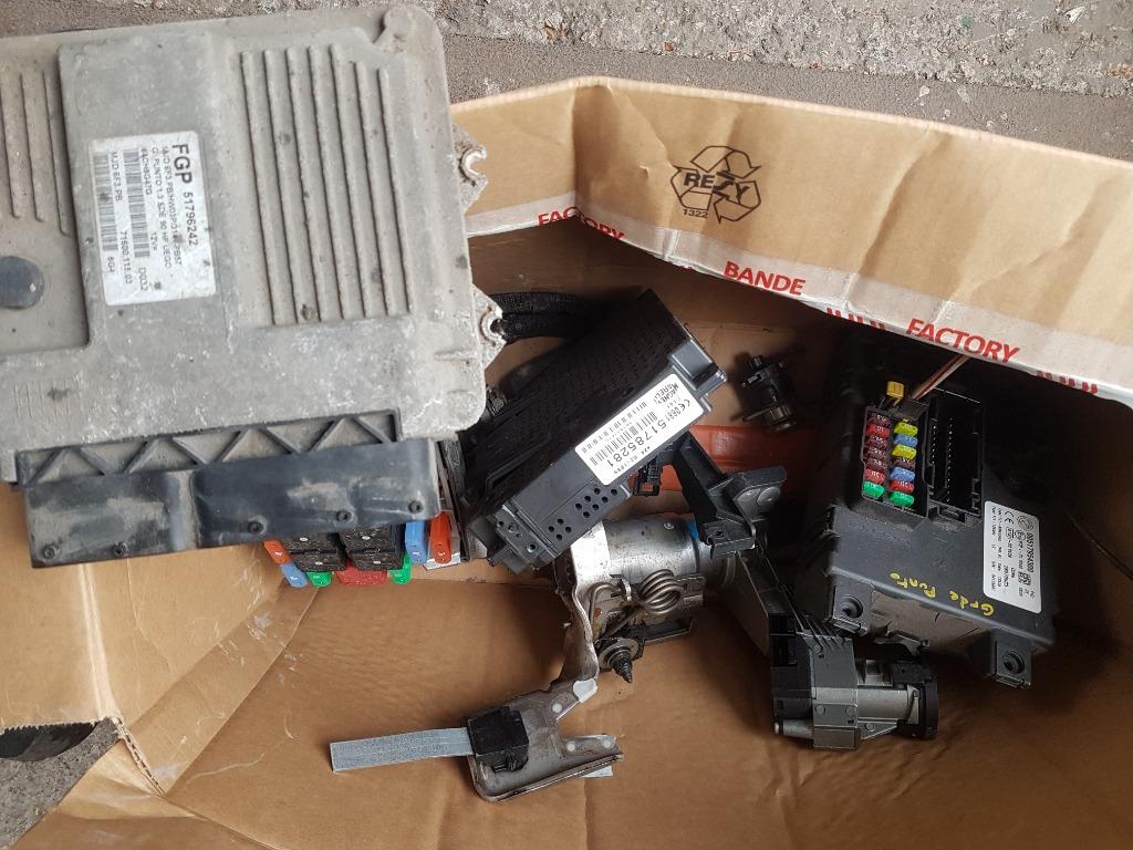 kit demarrage FIAT GRANDE PUNTO 1.3 JTD 90 CALCULATEUR BSI, Enlèvement, Fiat