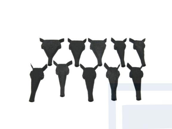 Volvo Rubber hoes injector (set 7x2 1x3 2x4 polig) P1800E+ES, Ophalen of Verzenden, Nieuw