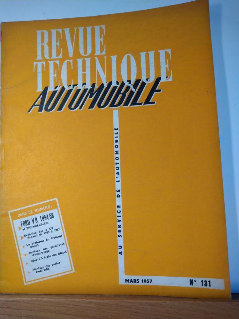 RTA - Ford V8 et Thunderbird - Renault 4 CV, Auto diversen, Handleidingen en Instructieboekjes, Verzenden