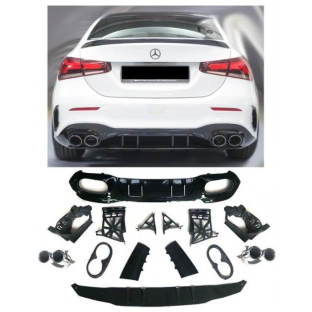 DIFFUSEUR A45S  LOOK A45 AMG MERCEDES CLASSE A W177 V177, Enlèvement ou Envoi