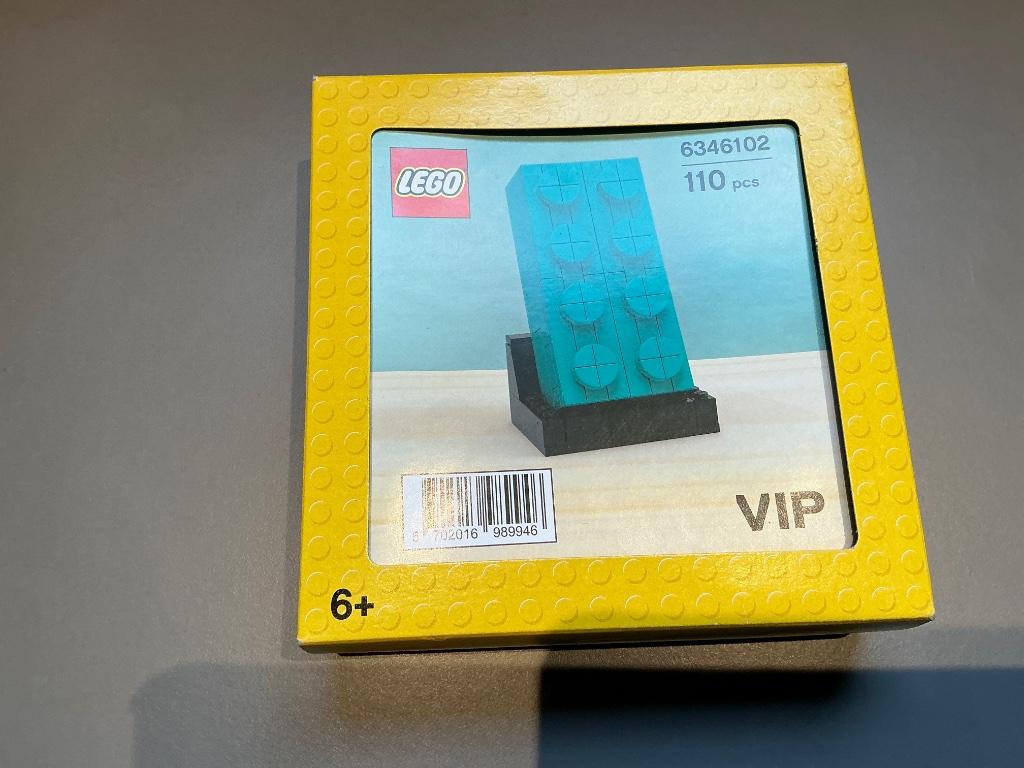 Lego 6346102 appelblauwzeegroene blok, Ophalen of Verzenden, Nieuw, Complete set, Lego