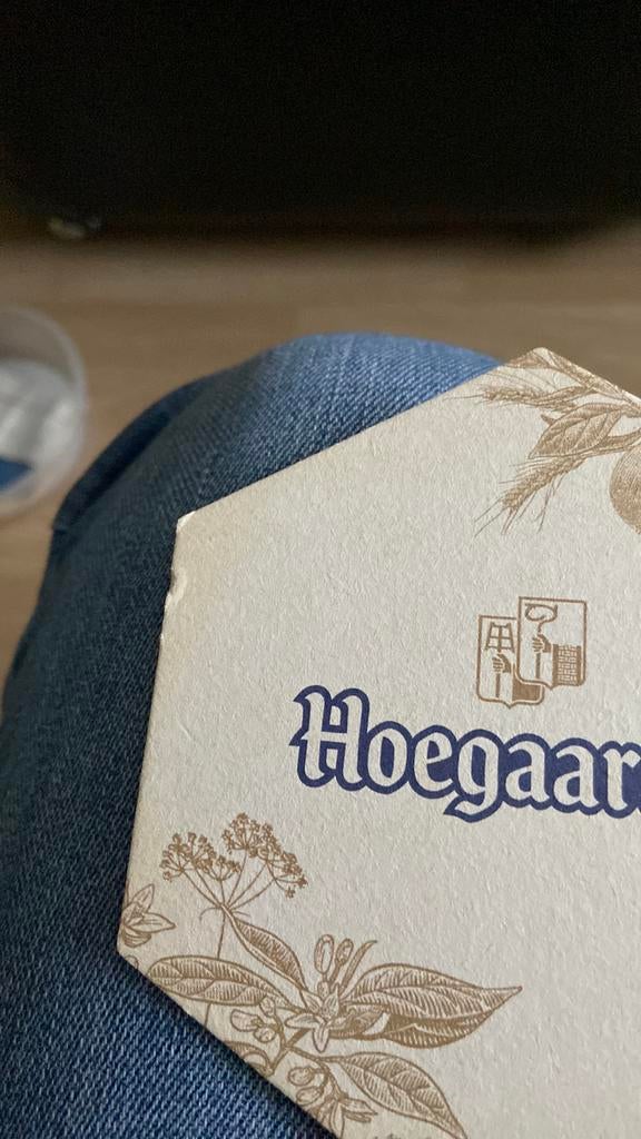 Sous-Bock Hoegaarden, Collections, Enlèvement ou Envoi, Comme neuf