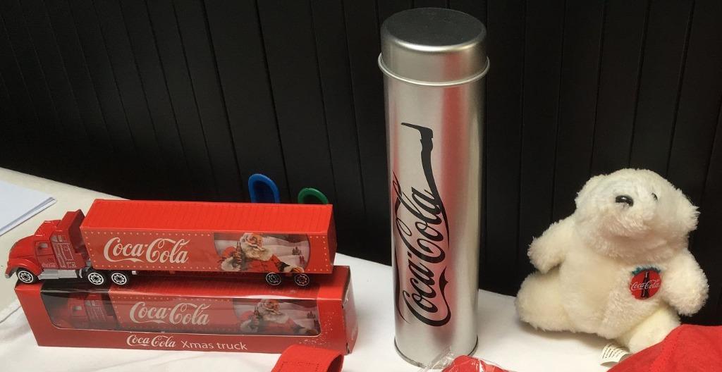 coca-colaflesjes rode duivels - truck - beertje - pet - tas, Ophalen