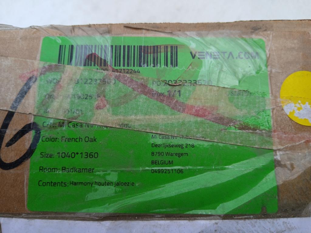 Lamellen Veneta met Optreksysteem, Ophalen, 100 tot 150 cm, Bruin, 100 tot 150 cm