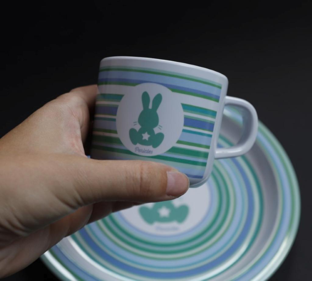 Bord en beker van Pericles - NIEUW, Envoi