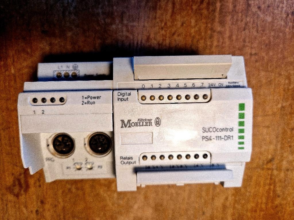 Klockner Moeller PS4-111-DR1 Compacte pogrammeerbare PLC, Ophalen, Gebruikt