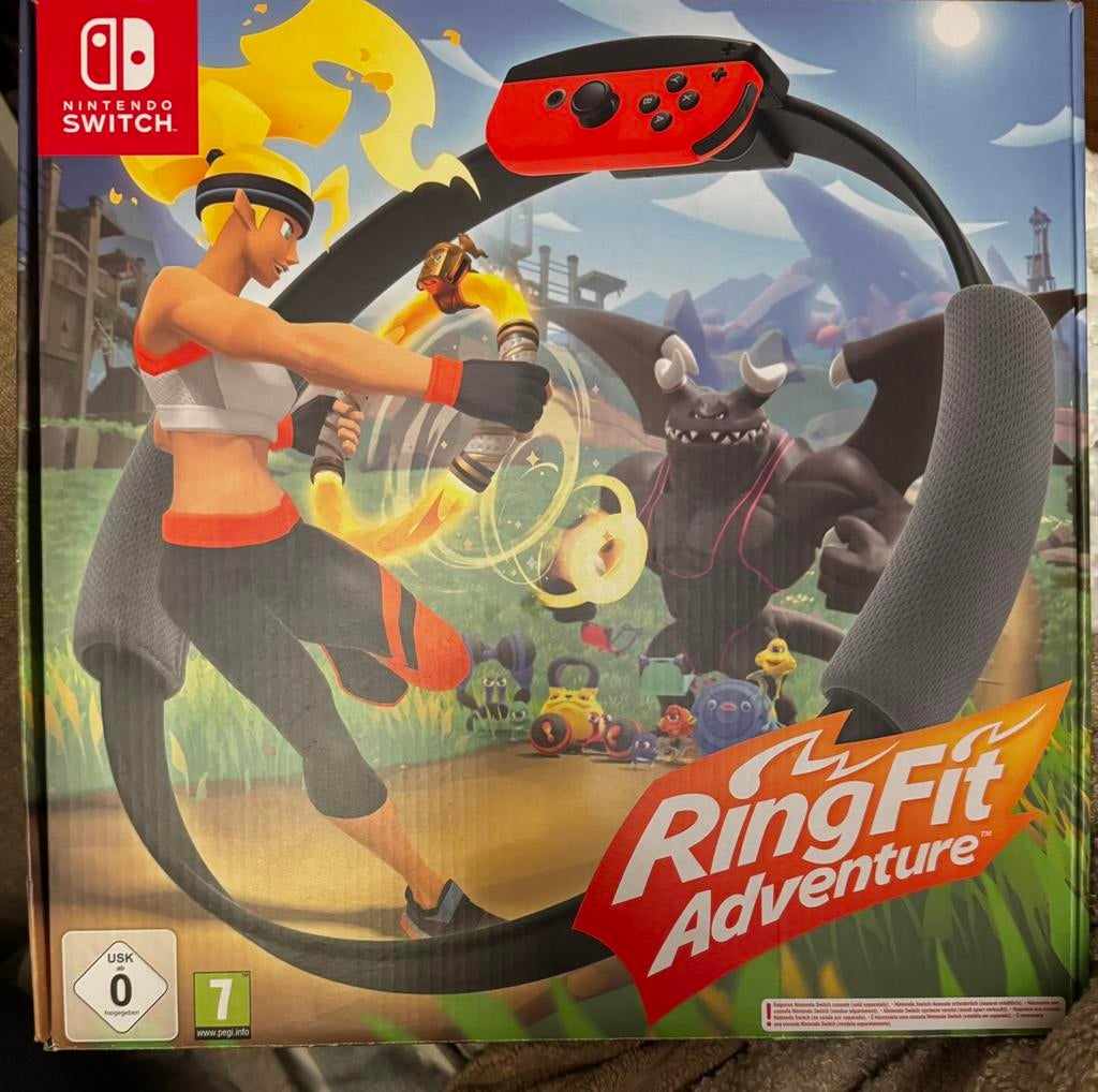 Ring Fit Adventure, Consoles de jeu & Jeux vidéo, Jeux | Nintendo Switch, Enlèvement, Autres genres, À partir de 12 ans