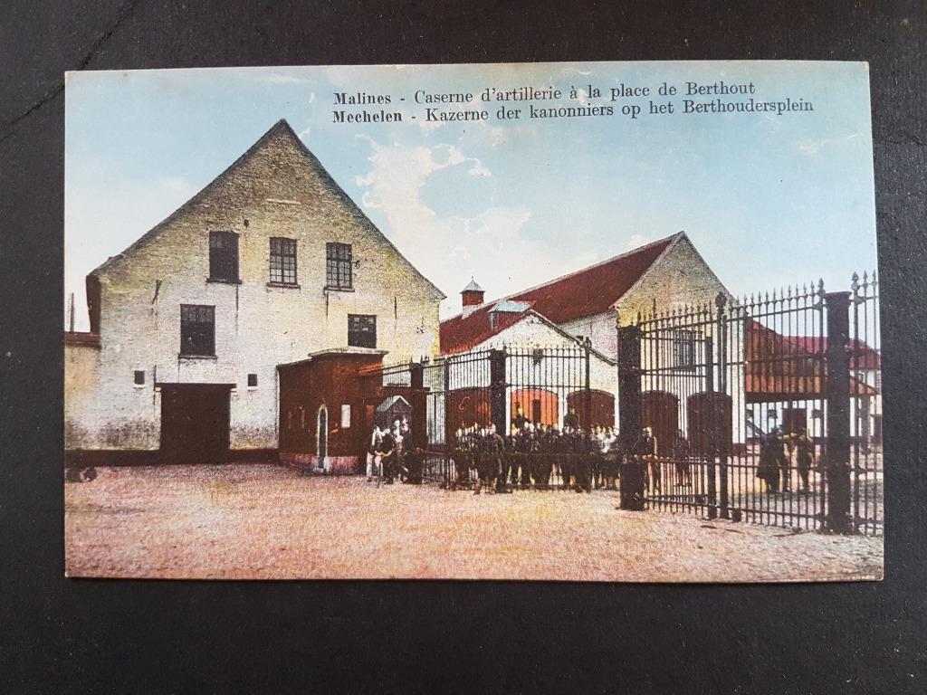 Mechelen Malines Kazerne der kanonniers Caserne, Collections, Cartes postales | Belgique, Non affranchie, Anvers, 1920 à 1940