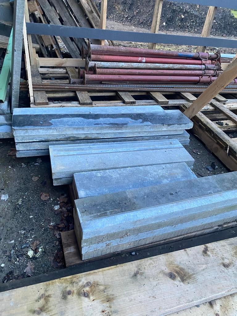 Pierre bleu, Bricolage & Construction, Plaques & Panneaux, Comme neuf, Enlèvement