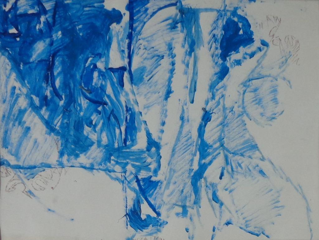 JOCHEN SEIDEL / MAGIC MOUNTAIN / ORIGINEEL WERK 68x83cm KAD, Enlèvement