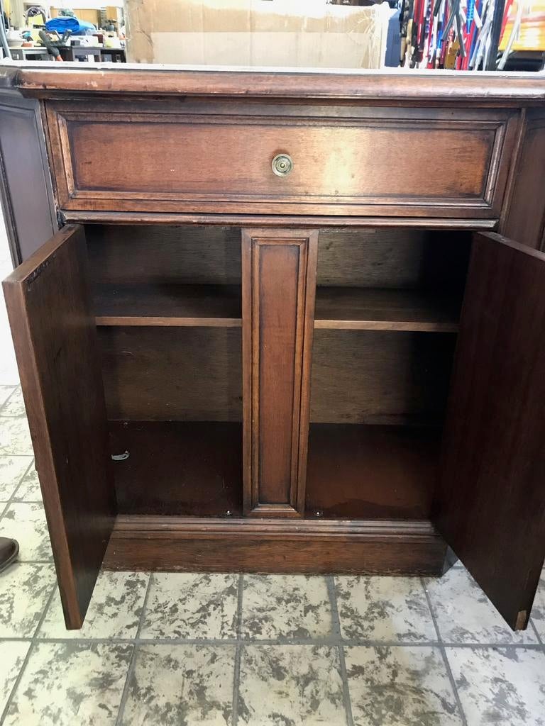 Antiek wandkastje, Ophalen