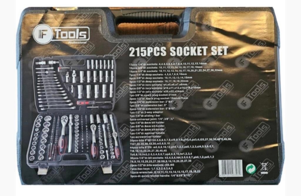 Diverse soorten gereedschap koffers ringratel sleutelset dop, Ophalen of Verzenden, Nieuw