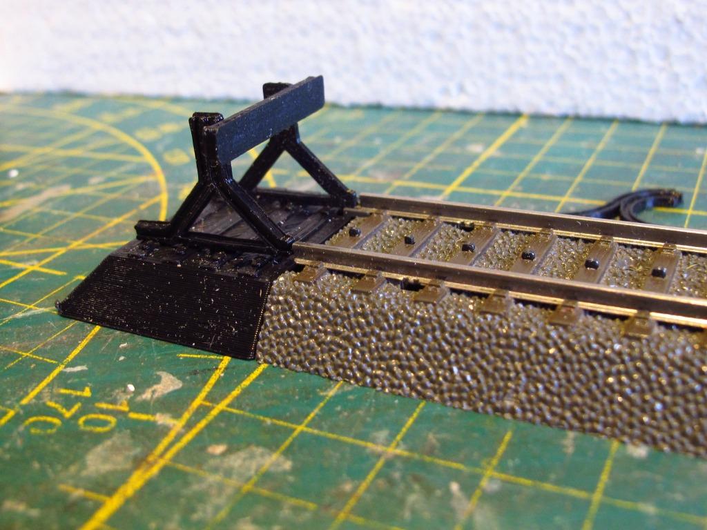 stootblok C /K / M Rails Marklin, Gelijkstroom, Rails, Ophalen of Verzenden, Zo goed als nieuw