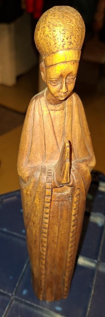 figurine de sculpture sur bois, Enlèvement ou Envoi