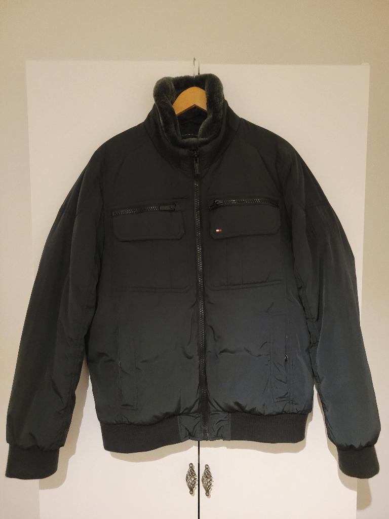 Jas Tommy Hilfiger Large, Kleding | Heren, Maat 52/54 (L), Blauw, Ophalen of Verzenden, Zo goed als nieuw