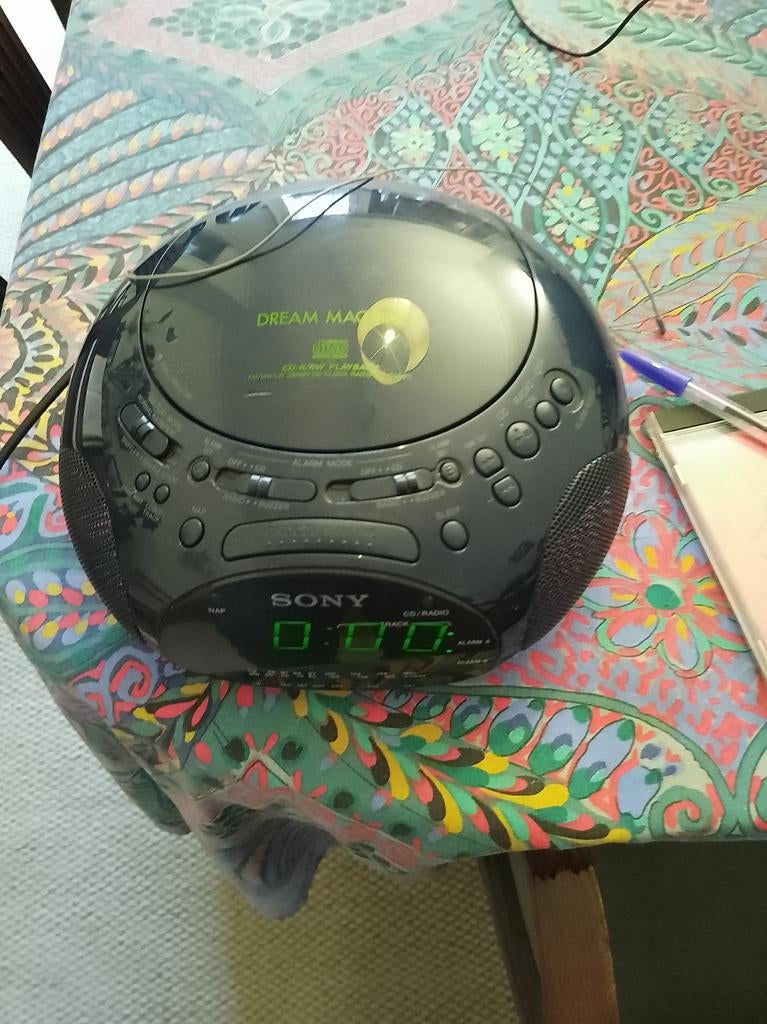 Wekkerradio dreammachine Sony, Elektronische apparatuur, Ophalen, Gebruikt