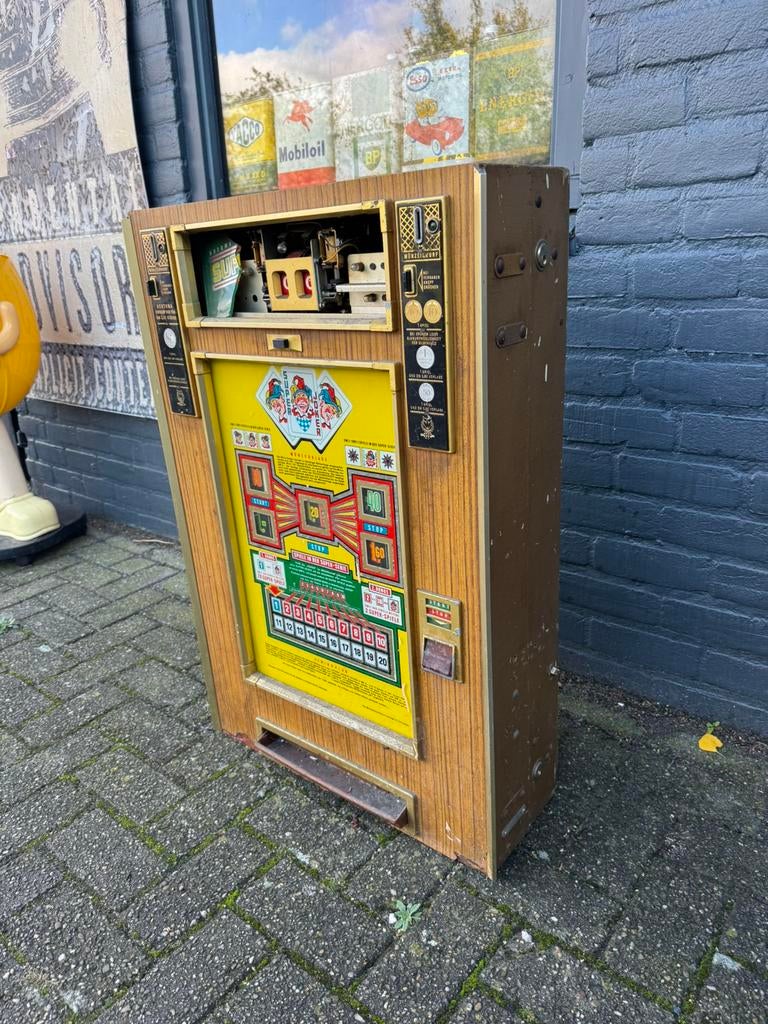 Oude Duitse Gokkast / Project, Verzamelen, Automaten | Gokkasten en Fruitautomaten, Overige munten, Ophalen, Gebruikt