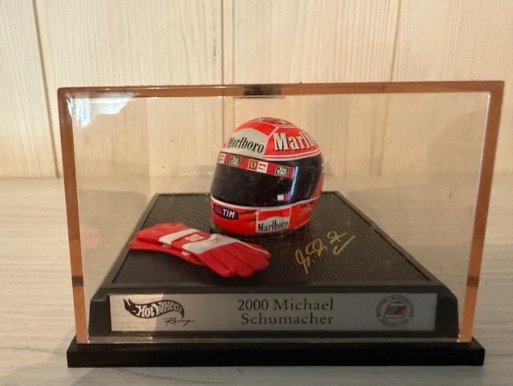 Michael Schumacher 1/8 2000 Helmet met Marlboro, Ophalen of Verzenden, Zo goed als nieuw, Formule 1