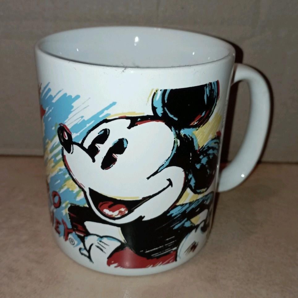 Koffietas/ mok Disney Mickey Mouse, Ophalen of Verzenden, Mickey Mouse, Zo goed als nieuw, Servies