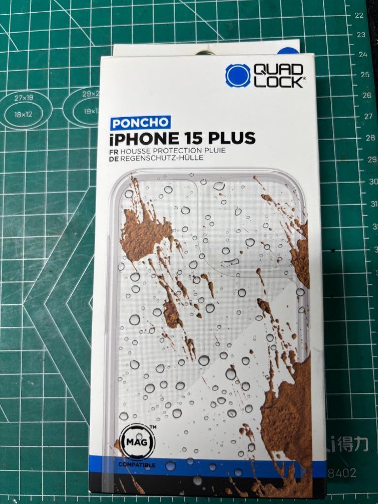 Quad lock - Waterdicht case iphone 15 Plus, Ophalen, Nieuw, Frontje of Cover