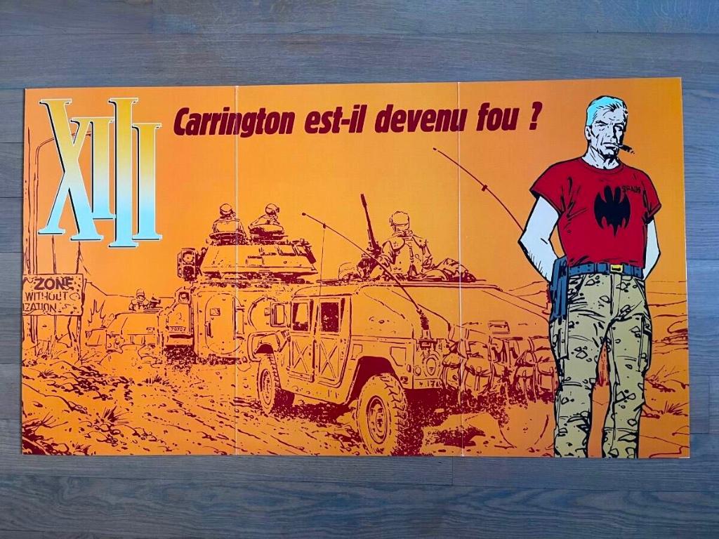 Drie "Standees" voor stripkamer. XIII. Joe Bar. Gibrat, Ophalen, Zo goed als nieuw