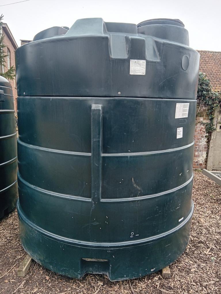 Mazouttank dubbelwandig 5000 liter, Ophalen