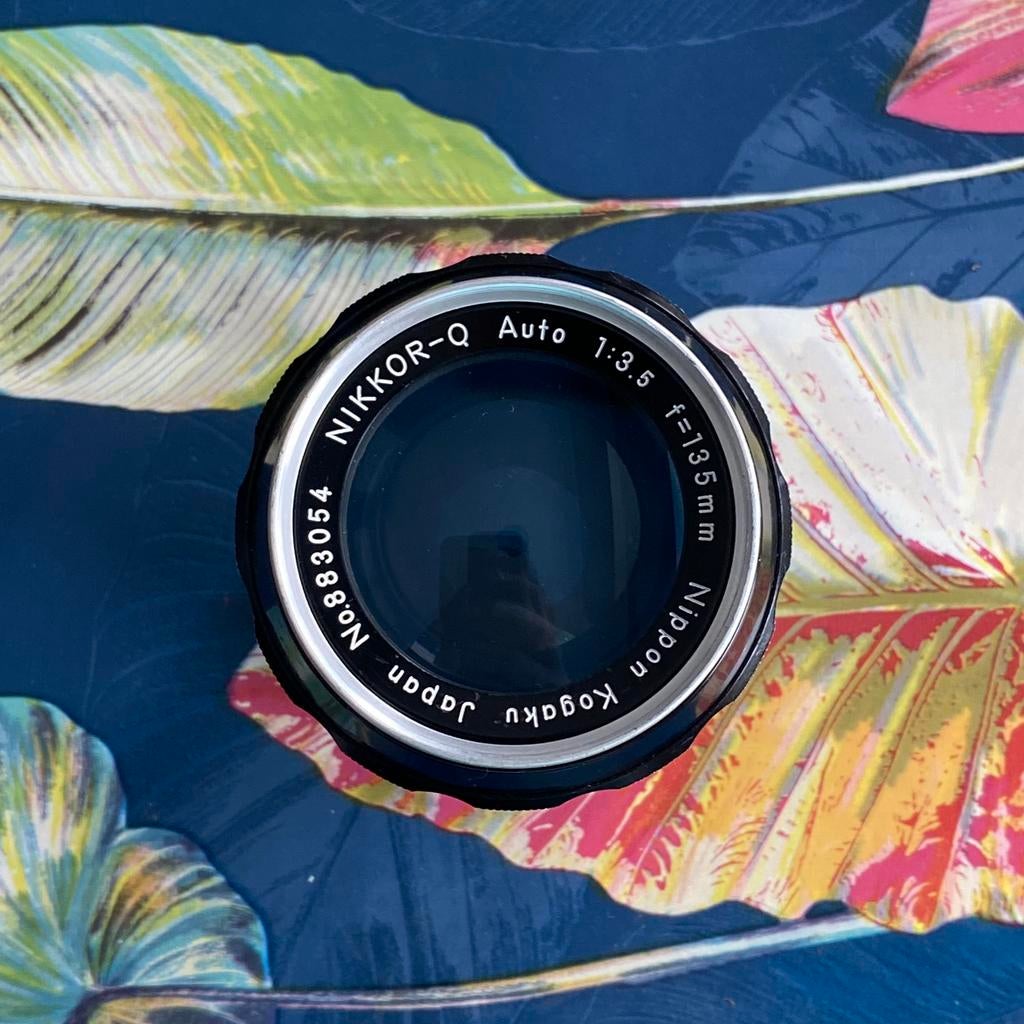 Nikon Nikkor-Q Auto 135mm f3.5 *parfait état, Nikon