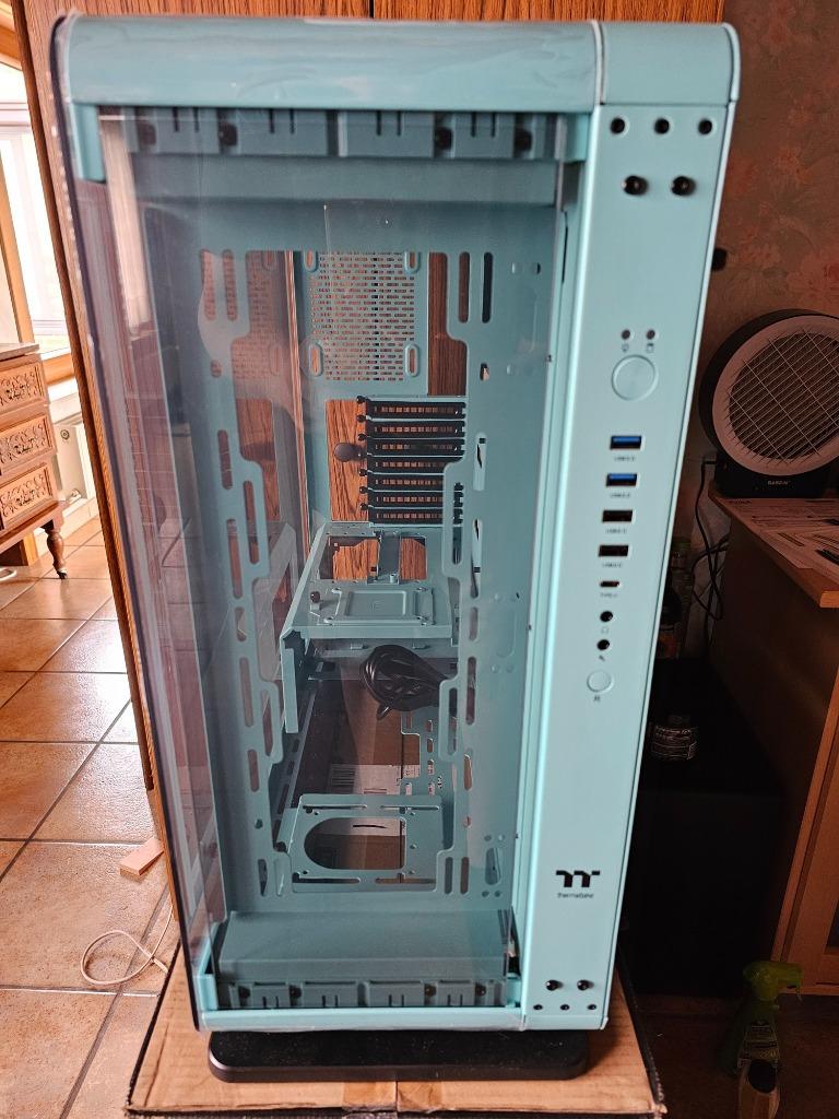 Boîtier PC Thermaltake Core P6 TG Turquoise, Informatique & Logiciels, Boîtiers d'ordinateurs, Enlèvement ou Envoi, Neuf