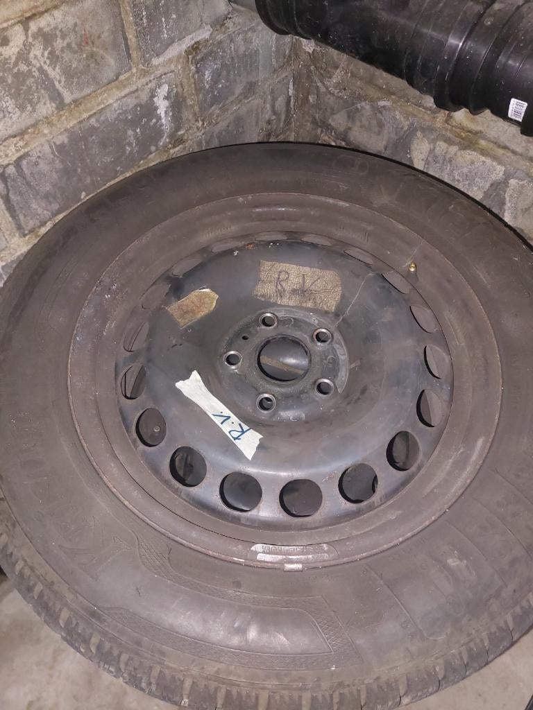 Winterbanden met velgen., Auto-onderdelen, Banden en Velgen, Ophalen, Velg(en), 16 inch, Winterbanden