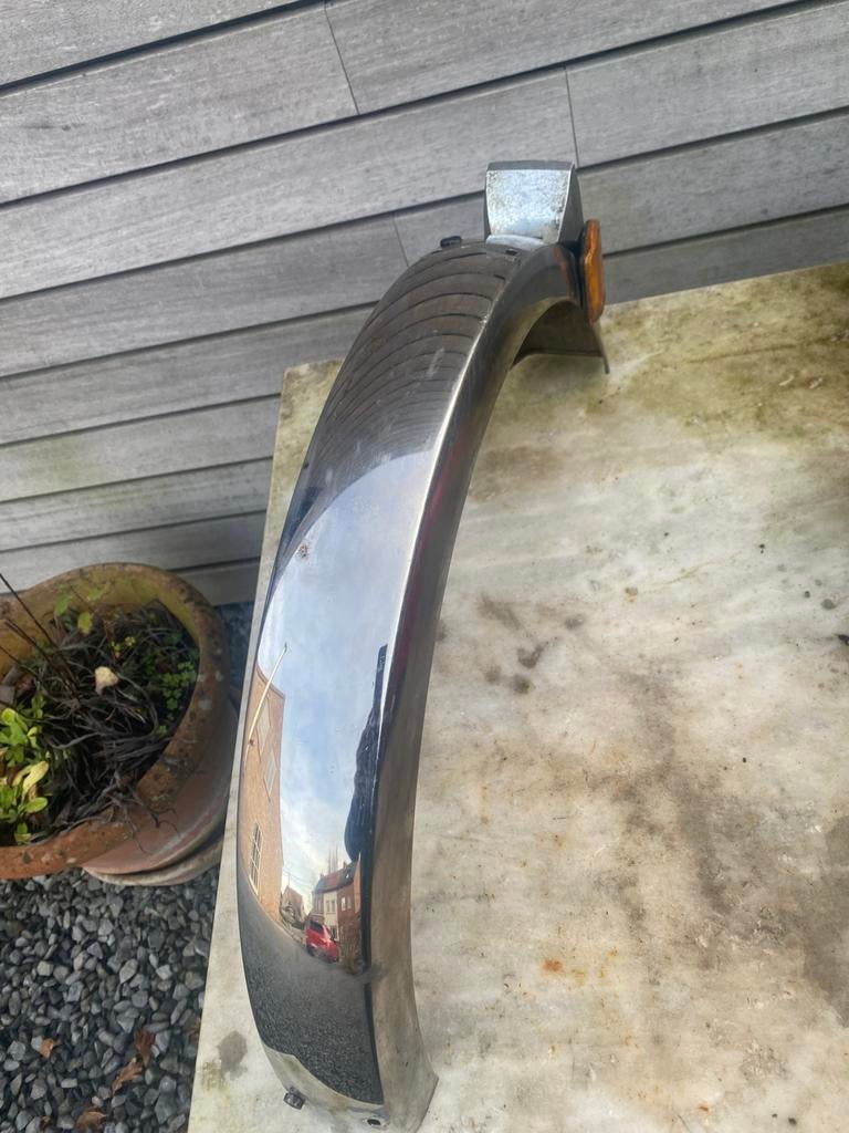 Garde boue arriere peugeot 103 chrome nickel d epoque, Vélos & Vélomoteurs, Pièces de cyclomoteur | Général, Enlèvement