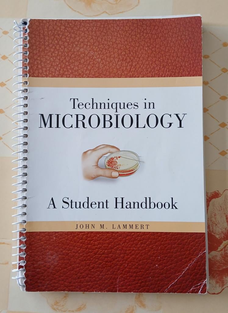 John M. Lammert - Techniques de microbiologie, Livres, Enlèvement ou Envoi, Utilisé, Anglais