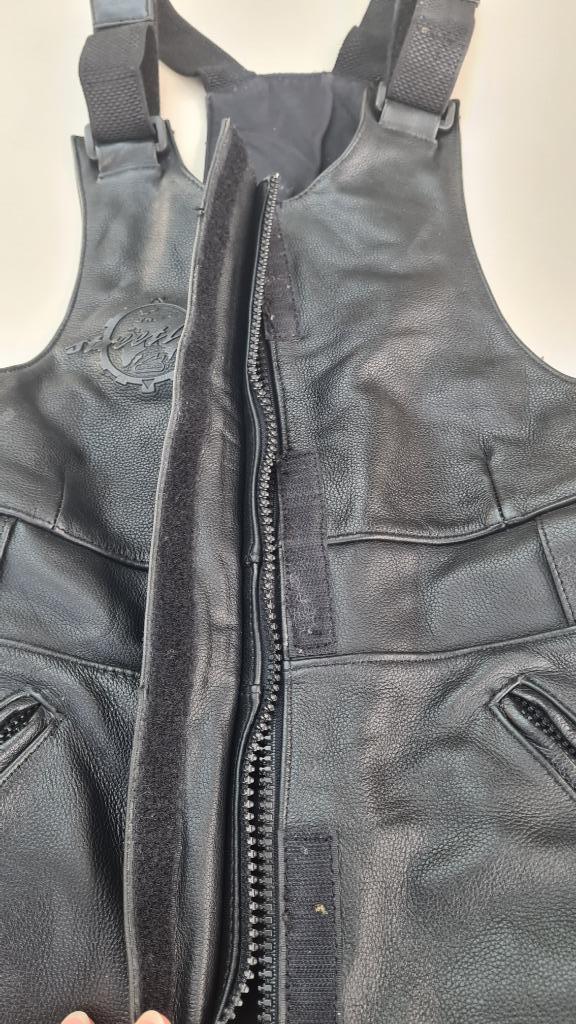 Lederen dames Motorbroek met bretels, Ophalen, Hein Gericke, Broek | leer, Dames