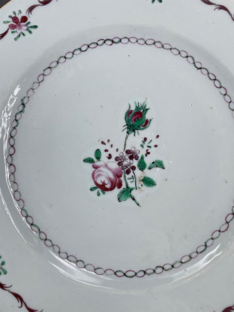 Assiette Précieuse : Porcelaine de la Compagnie des Indes, Enlèvement ou Envoi