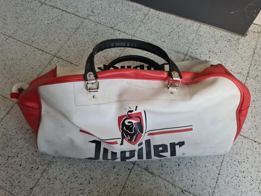 Sac de sport rétro Jupiler pour collection. Usagé, Collections, Enlèvement ou Envoi, Comme neuf, Jupiler