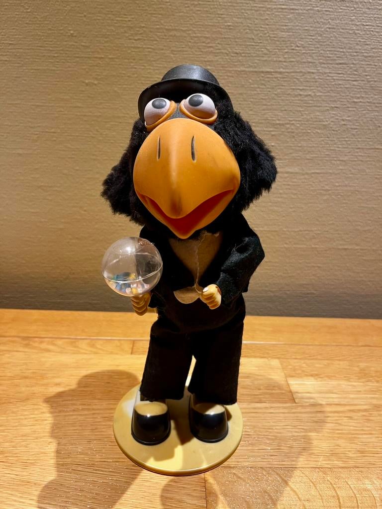 Rockefeller Wind‑up Pop – Kraai Vintage Speelgoed, Ophalen of Verzenden