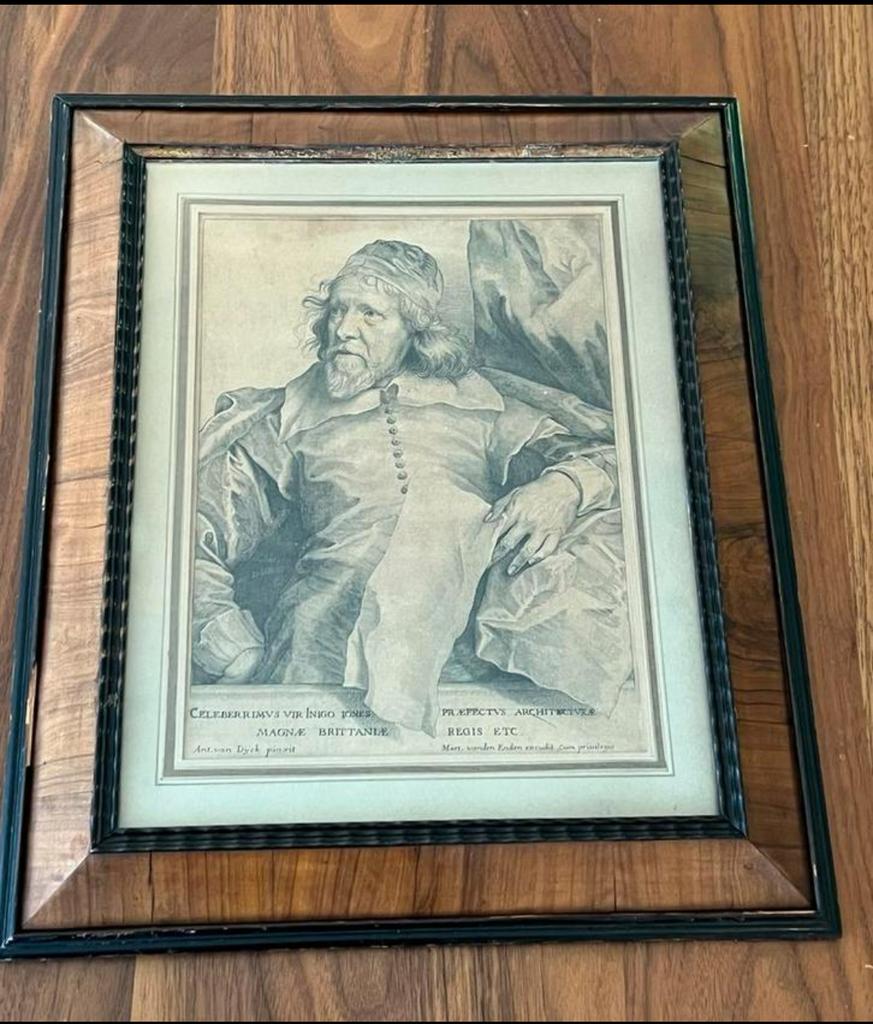 Antoon Van Dyck ( İnigo Jones ) Etsen, Antiek en Kunst, Ophalen