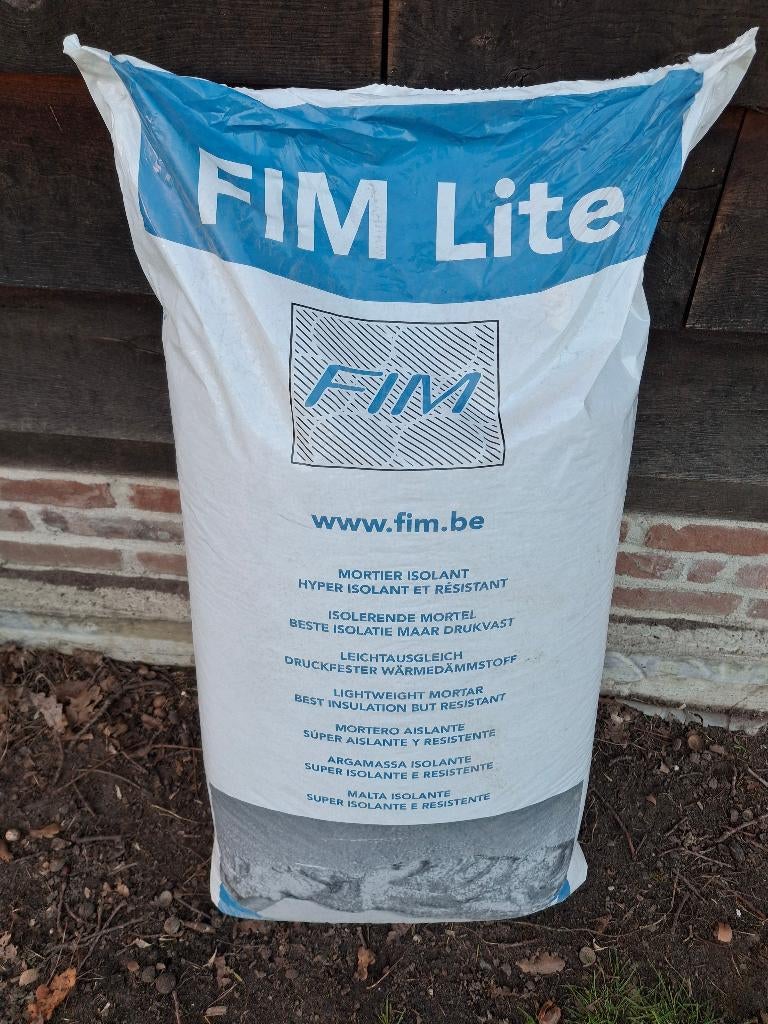 Isolatiemortel Fim Lite, Doe-het-zelf en Bouw, Ophalen, Nieuw