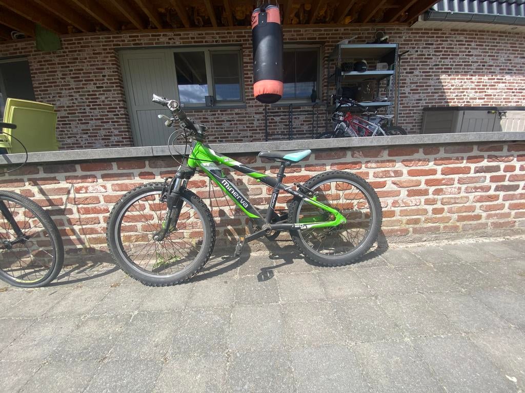 1 kinder bmx fietsen / minerva en radio, Aluminium, 16 à 20 pouces, Minerva, Enlèvement