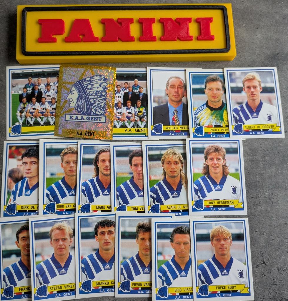 PANINI FOOTBALL 94 18 AUTOCOLLANTS 1994 AA GENT LA GANTOISE, Hobby & Loisirs créatifs, Autocollants & Images, Neuf, Envoi