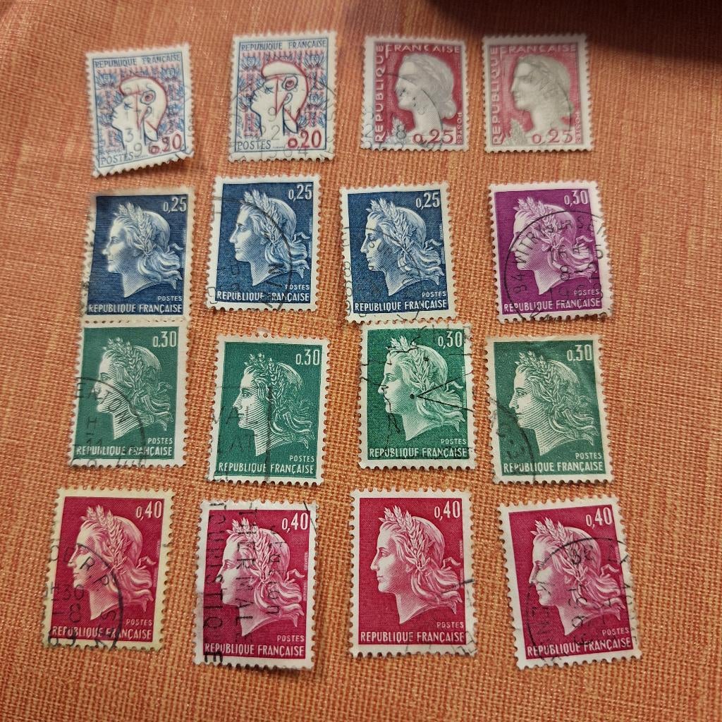 Timbres de France, Enlèvement ou Envoi, Affranchi